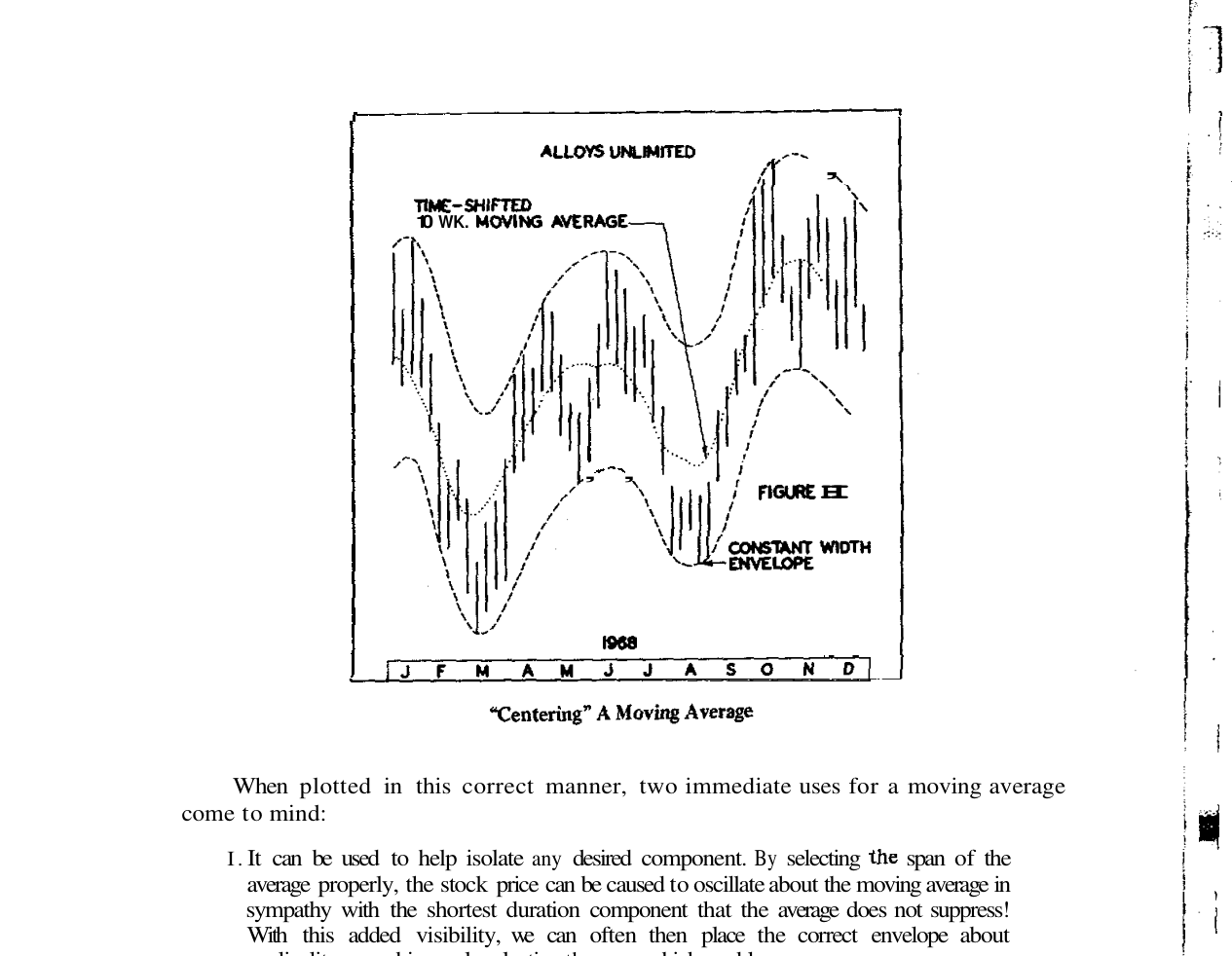 Original Fig. III-11 — Alloys' 10-week average shifted 5½ weeks